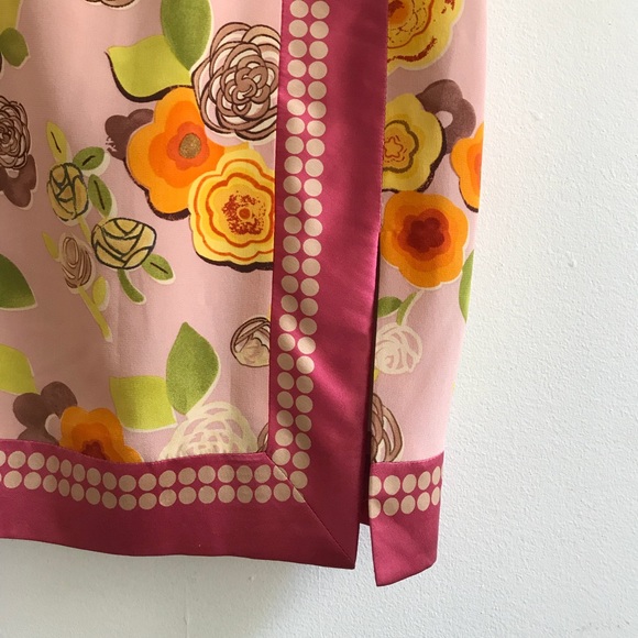 Silk floral dress - Picture 3 of 6